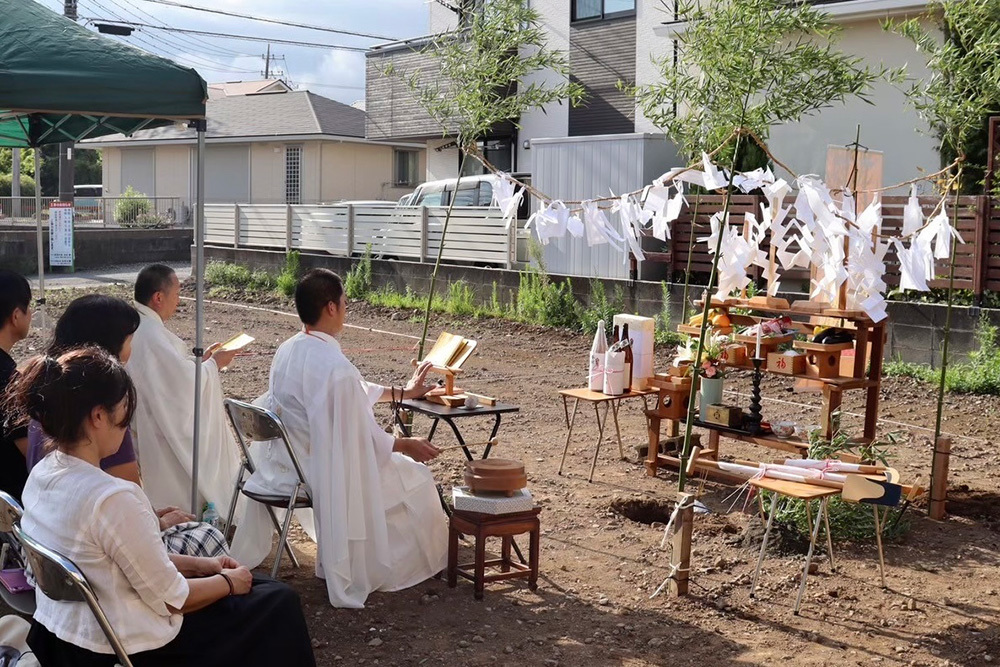 龍源寺の地鎮祭