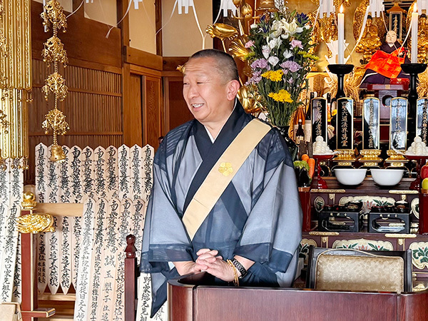 静岡県伊豆の国市・大仁のお寺、龍源寺の住職