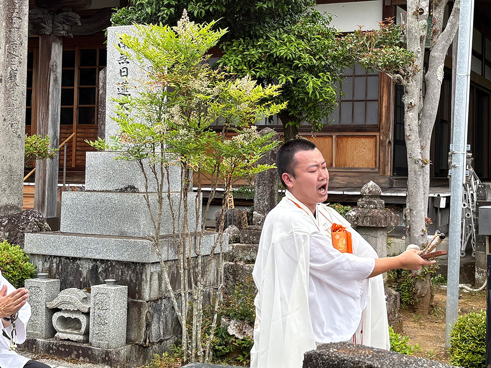 龍源寺の車輛安全祈祷の心を込めた御祈祷