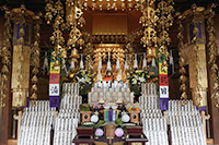 静岡県伊豆の国市大仁の龍源寺（りゅうげんじ）のお盆のお施餓鬼法要を行いました